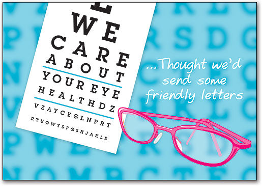 Send Some Friendly Letters Postcard