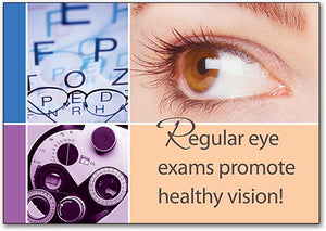 Regular Eye Exams Postcard