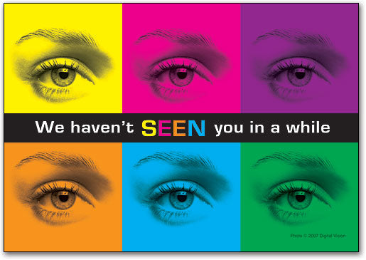 Haven't Seen You Postcard