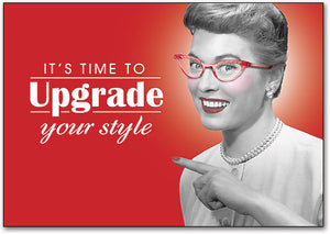 Upgrade Your Style Postcard