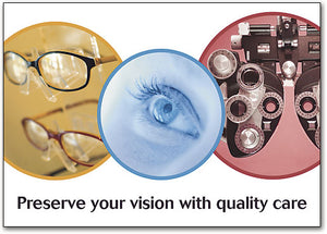 Vision with Quality Care Standard Postcard
