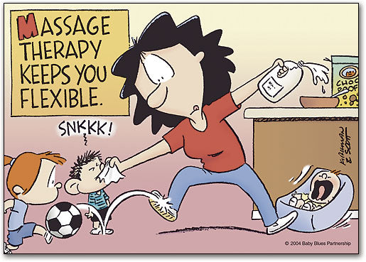 Keeps You Flexible Standard Postcard