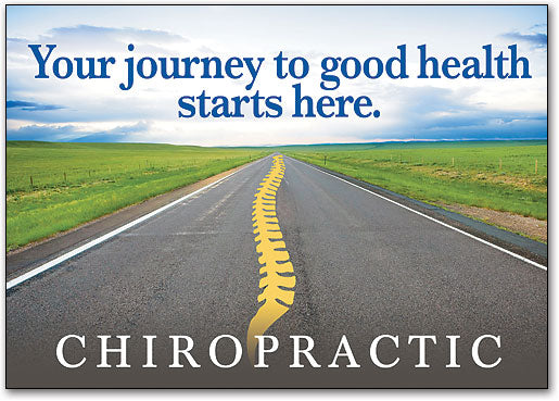 Journey to Good Health Postcard