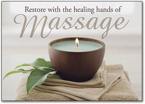 Restore Healing Hands Postcard