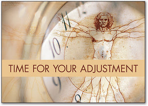 Time for Your Adjustment Postcard
