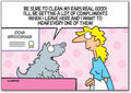 Clean My Ears Postcard