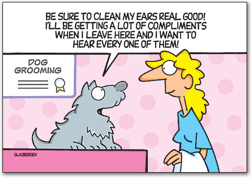Clean My Ears Postcard
