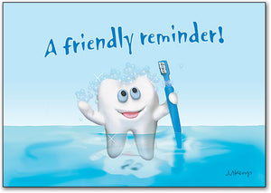 Tooth - Friendly Reminder Postcard