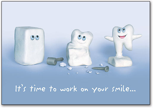 Work Your Smile Postcard