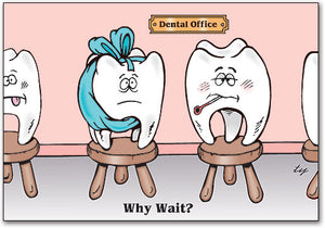 Dental Line-up Postcard