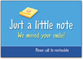 Just A Little Note Postcard