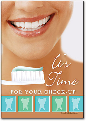 It's Time - Teeth Postcard