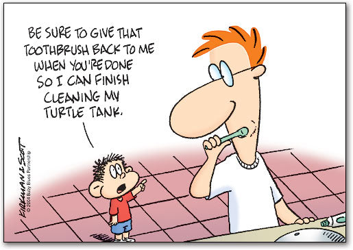 Turtle Tank Postcard