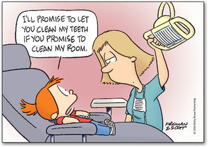 Clean My Room Postcard