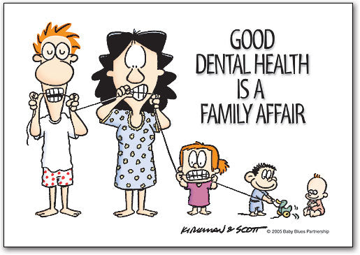 Family Affair Postcard