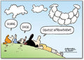 Clouds Postcard