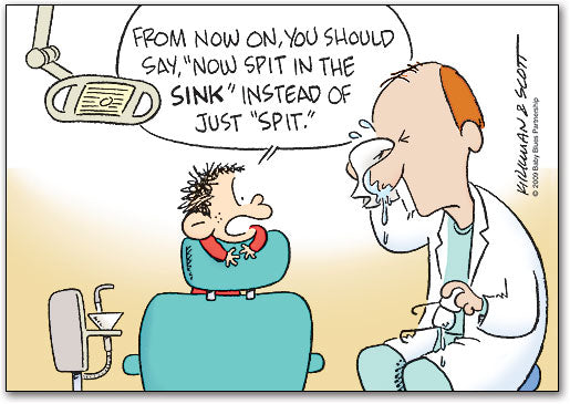 Spit in the Sink Postcard
