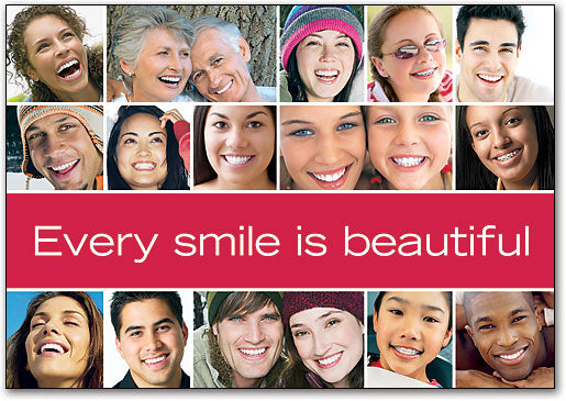 Every Smile Is Beautiful Postcard