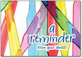 Reminder Brushes Postcard