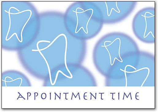 Appointment Time Dental Postcard