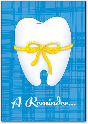 Tooth String Postcard