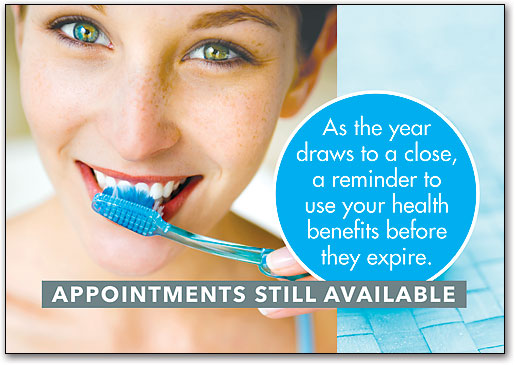 Benefits Reminder Postcard