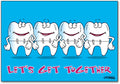 Ortho Let's Get Together Postcard