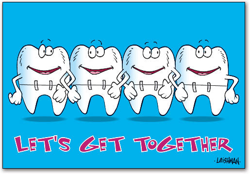 Ortho Let's Get Together Postcard