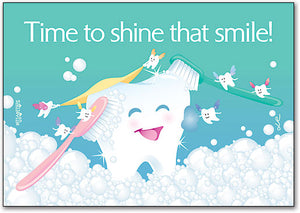 Time To Shine Postcard