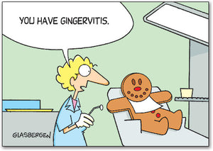 Gingervitis Postcard