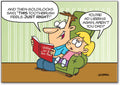 Goldilocks Said Postcard