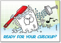 Ready for Checkup? Postcard
