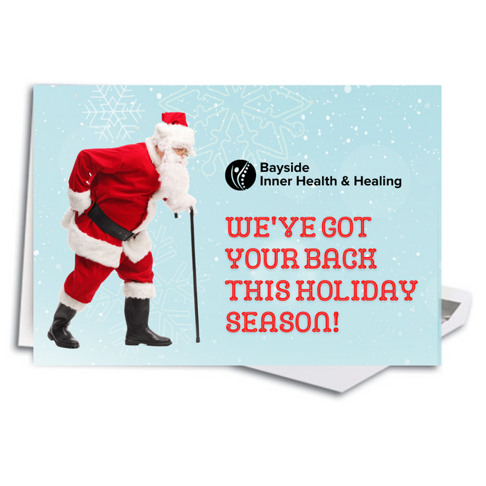 Custom We've Got Your Back Folding Card