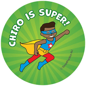 Chiro Super Boy Stickers (100pk)