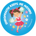 Chiro Cheer Leader Stickers (100pk)