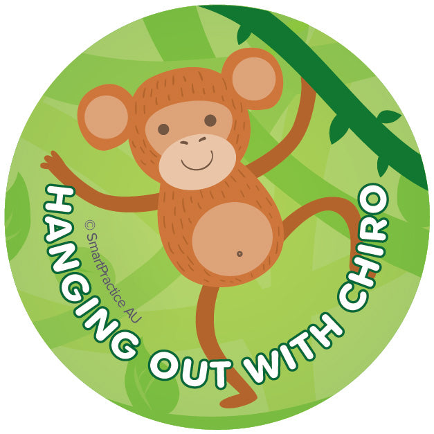 Hanging out with Chiro Stickers (100pk)