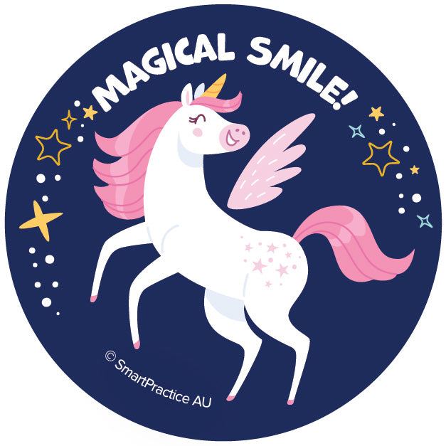 Magical Smile Stickers (100pk)