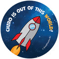 Chiro Rocket Stickers (100pk)