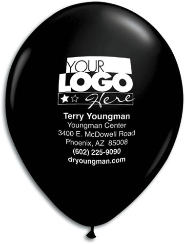 9" Round Jewel and Fashion Colors Personalized Biodegradable Balloon