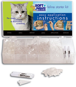 Soft Paws Clear Cat Starter Kit