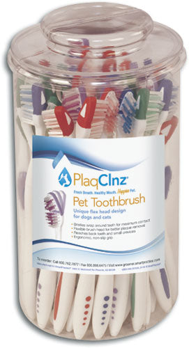 PlaqClnz® Pet Toothbrushes and Container