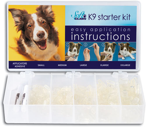 Soft Claws Dog Clear Starter Kit