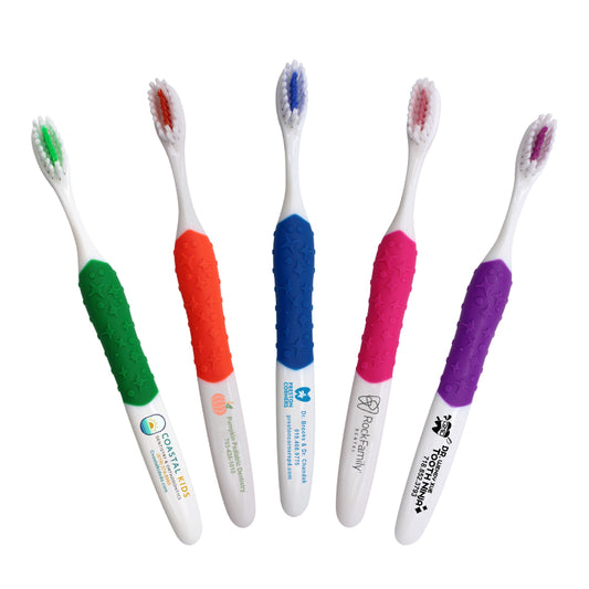 Child Texture Grip Personalised Toothbrush