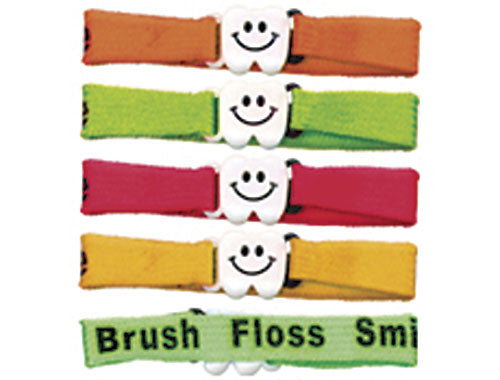 Children's Brush Floss Bracelets (48 Pack)