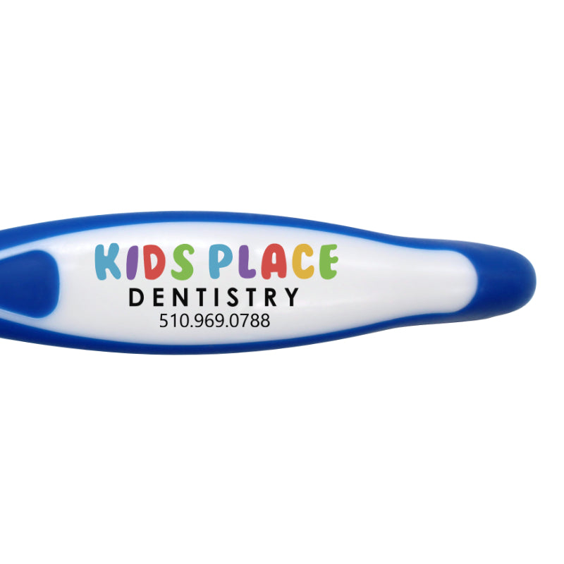 Child Finger Grip Personalised Toothbrush