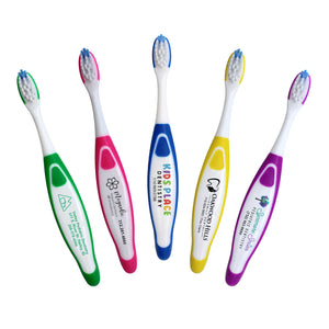 Child Finger Grip Personalised Toothbrush