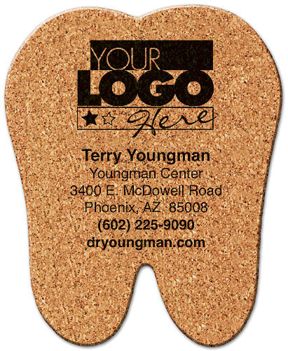 Tooth Cork Coaster