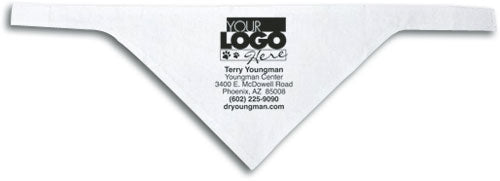 Small Personalised Canvas Pet Bandanna