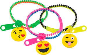 Funny Faces Zipper Bracelet