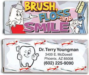 Personalised Dental Themed Crayons